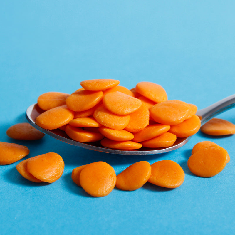 Orange JUMBO Sequins Confetti Sprinkles (Best Before 30 Jun 2025)