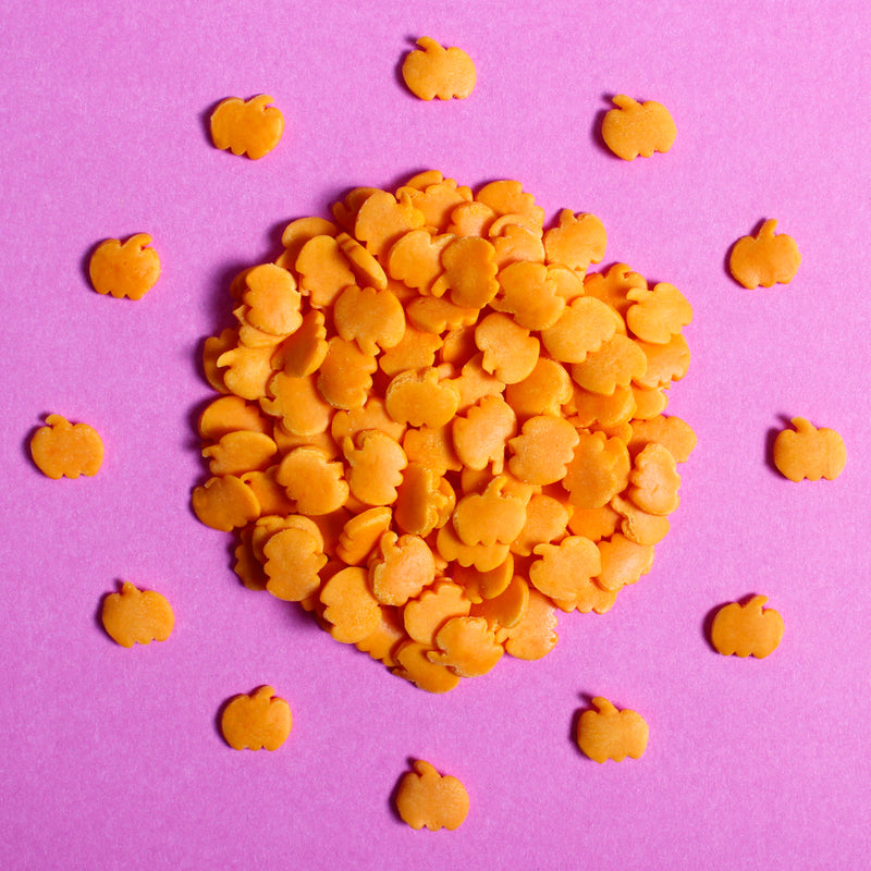 Bulk Bag - Orange Pumpkins Halloween Sprinkles (Best Before 30 Jun 2024)
