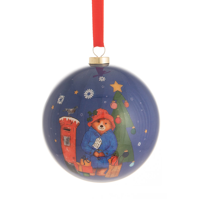 Paddington Bear 7 Piece Hanging Christmas Tree Decoration Baubles