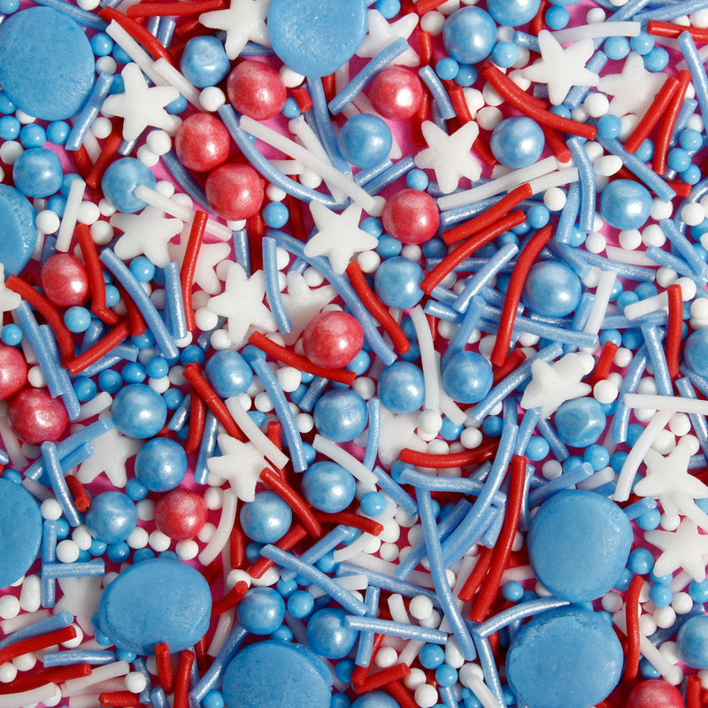 Bulk Bag - Patriotic Party Sprinkles (Best Before 28 Dec 2024)