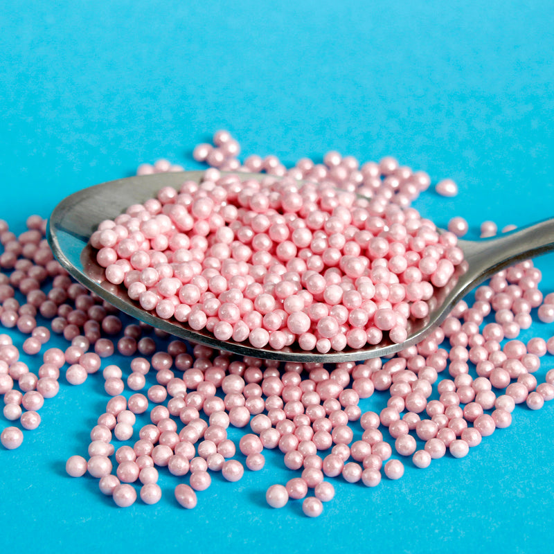 Bulk Bag - Pink Nonpareils 100s & 1000s (Best Before 30 Jun 2024)