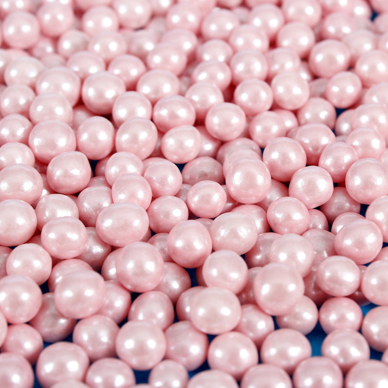Pink 4mm Edible Pearls (Best Before 30 Jun 2025)