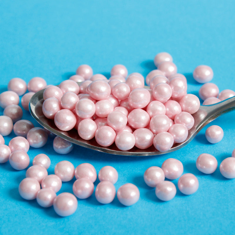 Bulk Bag - Pink 4mm Edible Pearls (Best Before 30 Jun 2025)