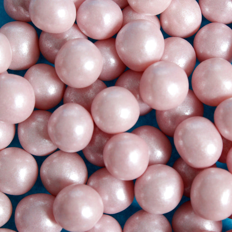 Pink 8mm Edible Pearls (Best Before 30 Jun 2025)