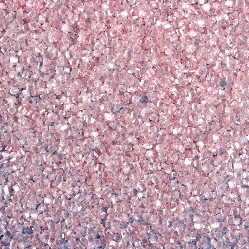 Bulk Bag - Pink Sparkly Sanding Sugar Cake Sprinkles (Best Before 31 Dec 2024)