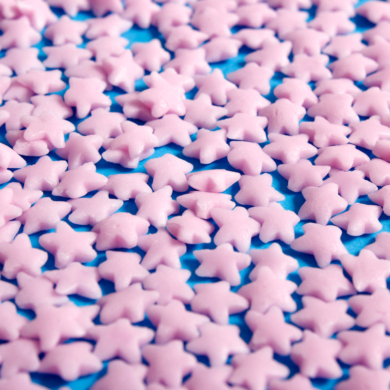 Pink Confetti Stars Cake Sprinkles (Best Before 28 Dec 2024)