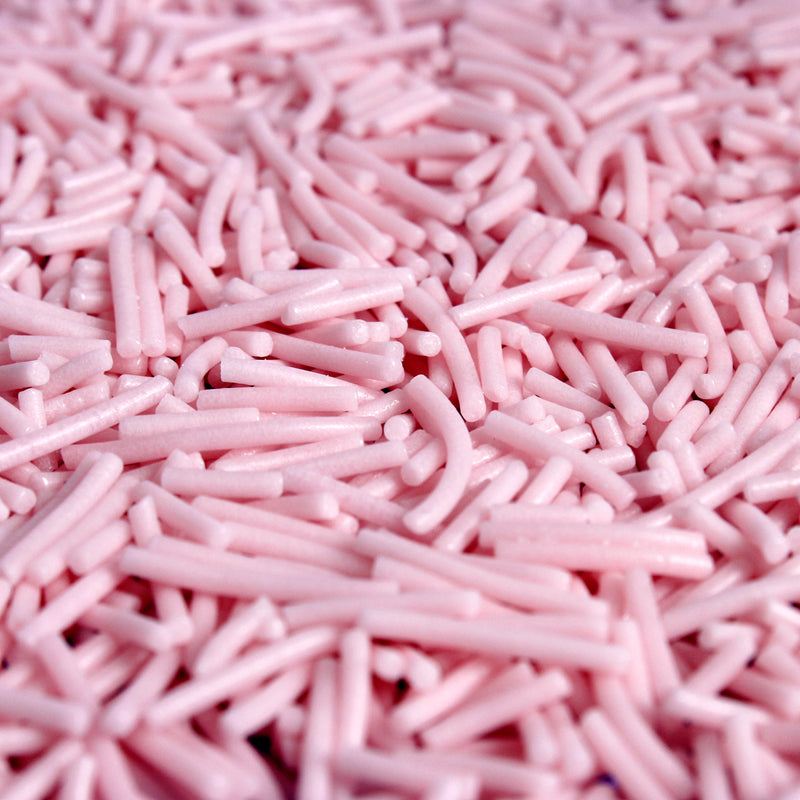 Bulk Bag - Pink Strands Sprinkles (Best Before 28 Dec 2024)
