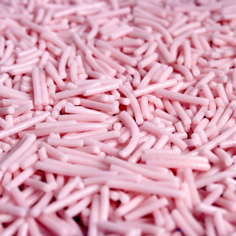 Bulk Bag - Pink Strands Sprinkles (Best Before 28 Dec 2025)