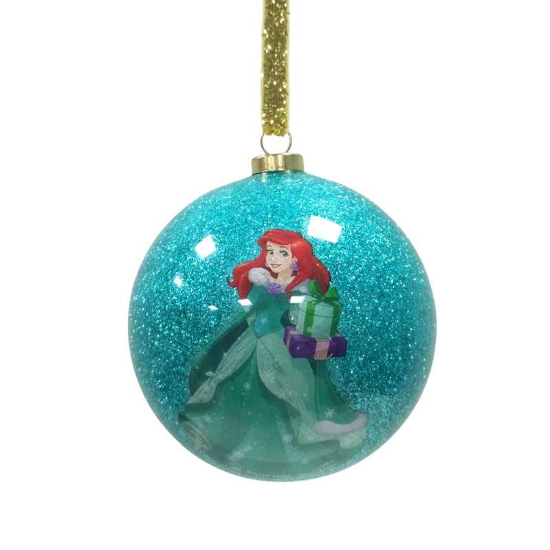 Disney Princess 7 Piece Hanging Christmas Tree Decoration Baubles