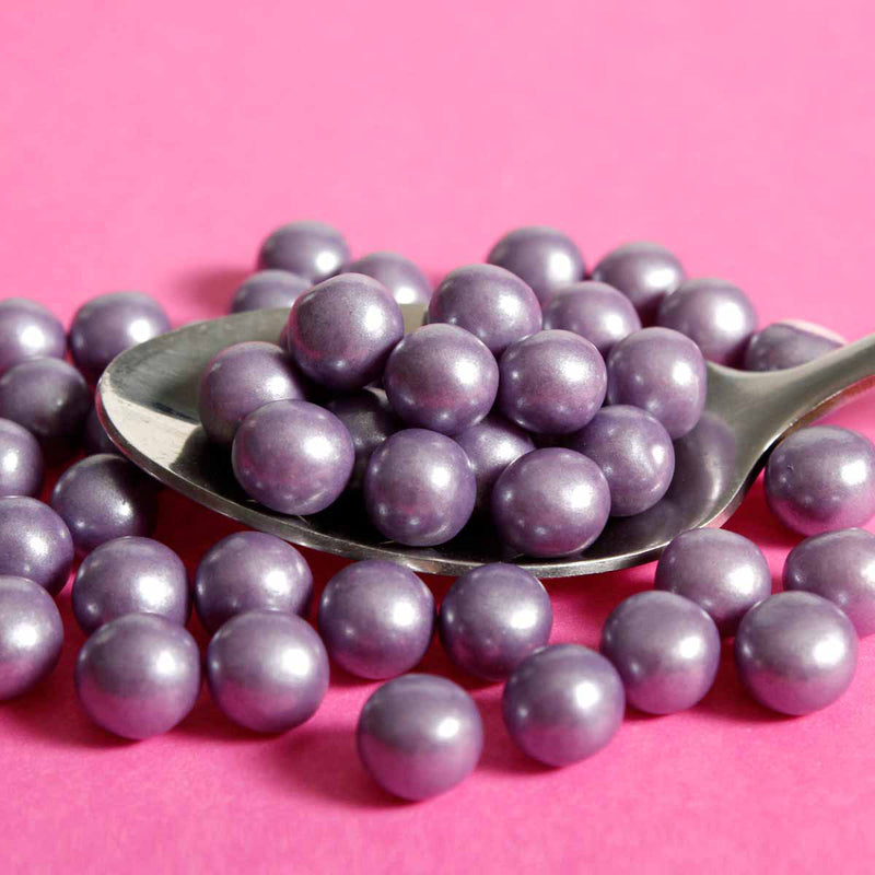 Bulk Bag - Purple 6mm Edible Pearls (Best Before 30 Jun 2024)
