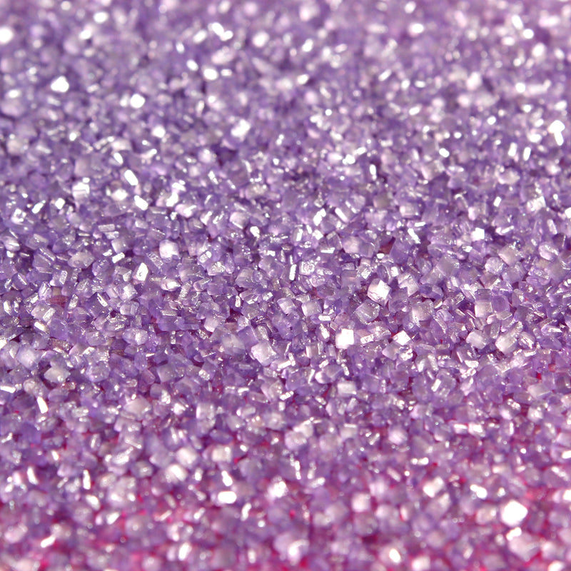 Purple Edible Sparkly Sanding Sugar Sprinkles (Best Before 28 Dec 2025)