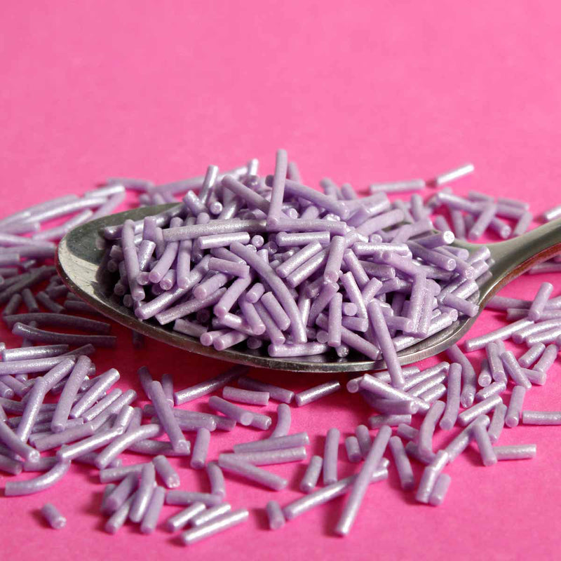 Bulk Bag - Purple Sugar Strands Jimmies (Best Before 30 Jun 2024)