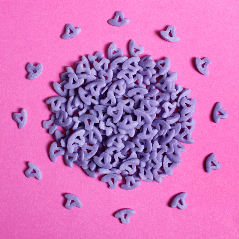 Purple Witches Hats Halloween Baking Cake Sprinkles (Best Before 30 Apr 2023)
