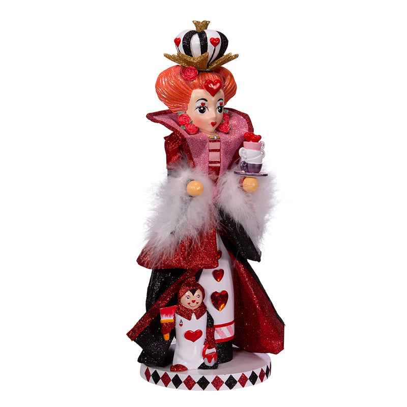 Queen of Hearts Hollywood 17.5" Wooden Nutcracker Christmas Decoration