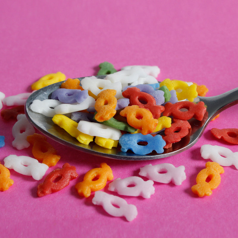 Bulk Bag - Rainbow Candies Confetti Sweets Sprinkles (Best Before 30 Jun 2024)