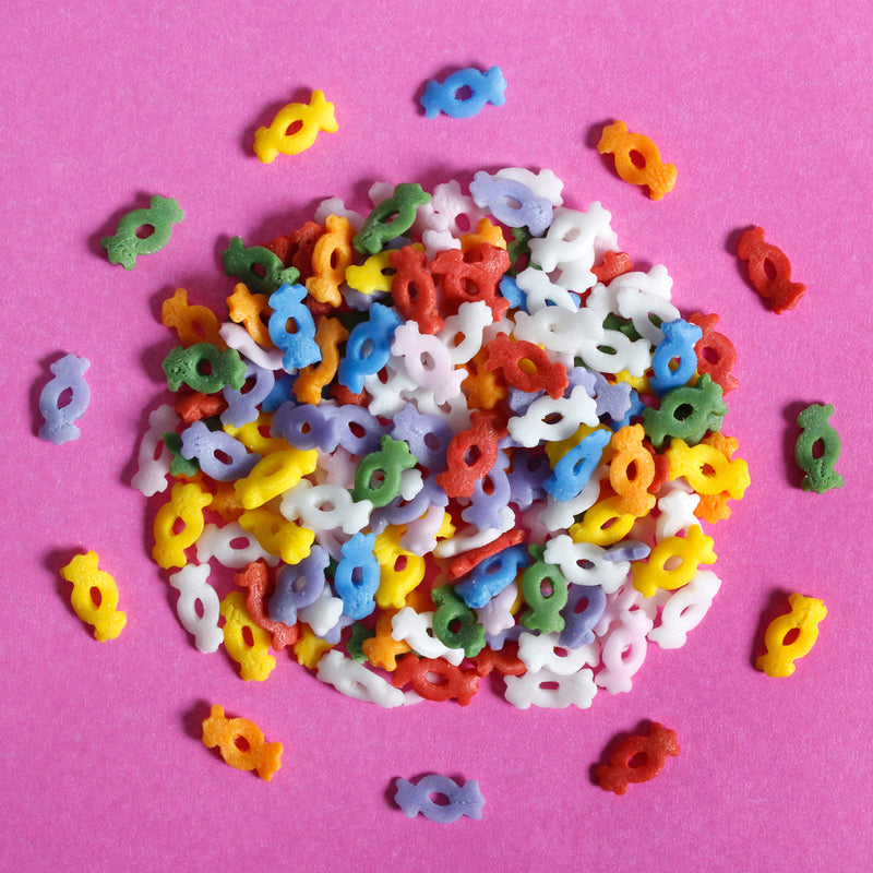 Bulk Bag - Rainbow Candies Confetti Sweets Sprinkles (Best Before 30 Jun 2024)