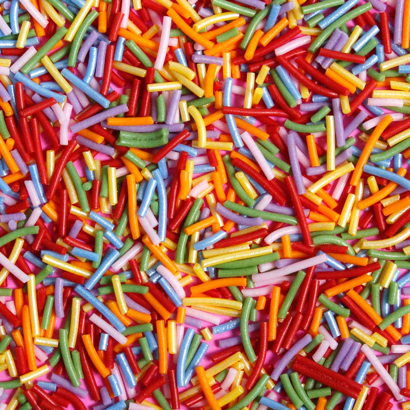 Rainbow Sugar Strands Sprinkles (Best Before 31 Dec 2023)