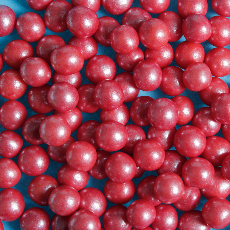 Bulk Bag - Red 8mm Pearls (Best Before 28 Dec 2024)