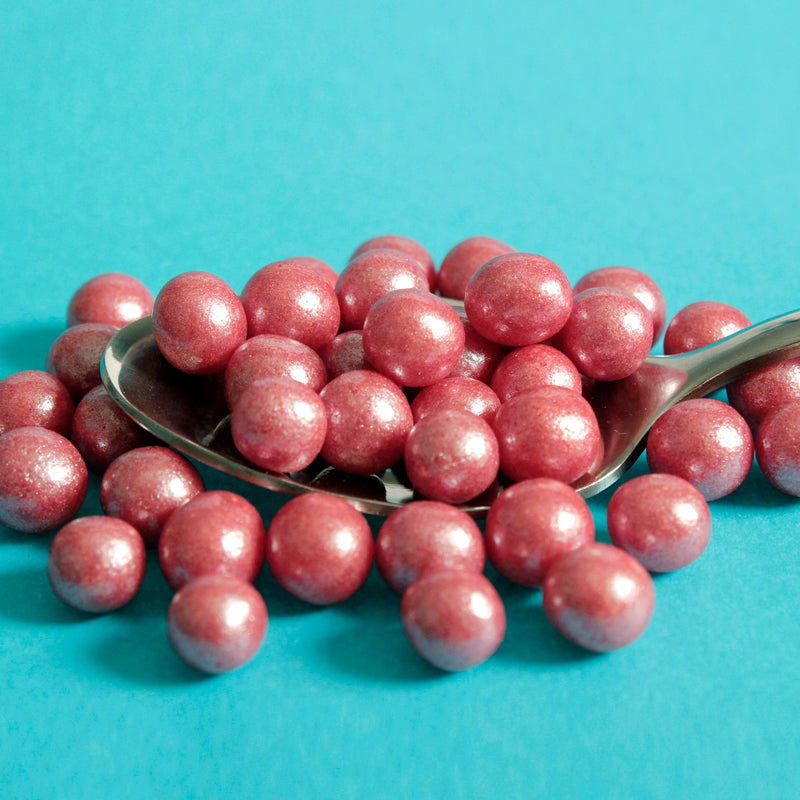 Bulk Bag - Red 6mm Edible Pearls (Best Before 30 Jun 2024)