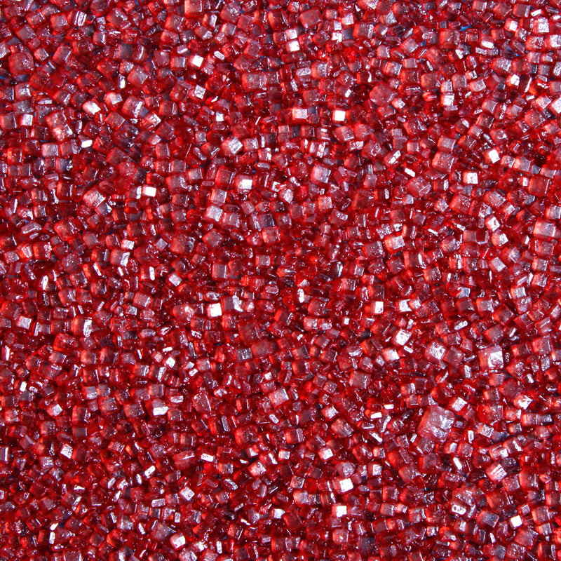 Red Sparkly Sanding Sugar Sprinkles (Best Before 30 Jun 2025)