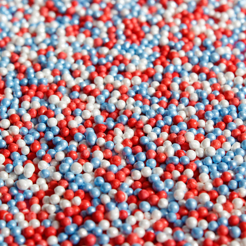Red White and Blue Nonpareils 100s & 1000s (Best Before 30 Jun 2025)