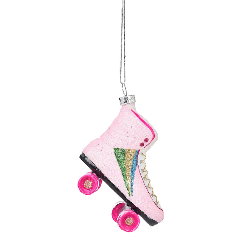 Retro Roller skate Shaped Bauble Hanging Decoration