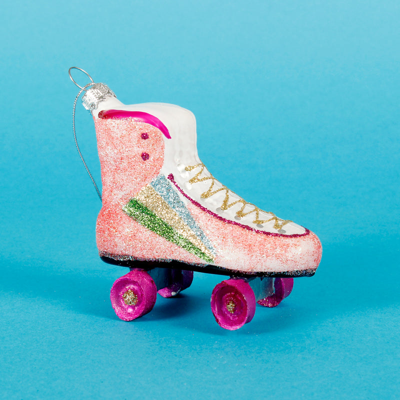 Retro Roller skate Shaped Bauble Hanging Decoration