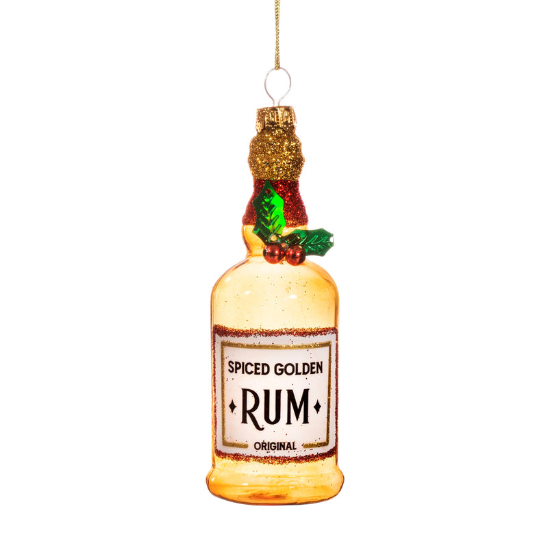 Spiced Golden Rum Shaped Bauble