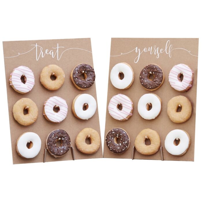 Rustic Double Donut Wall