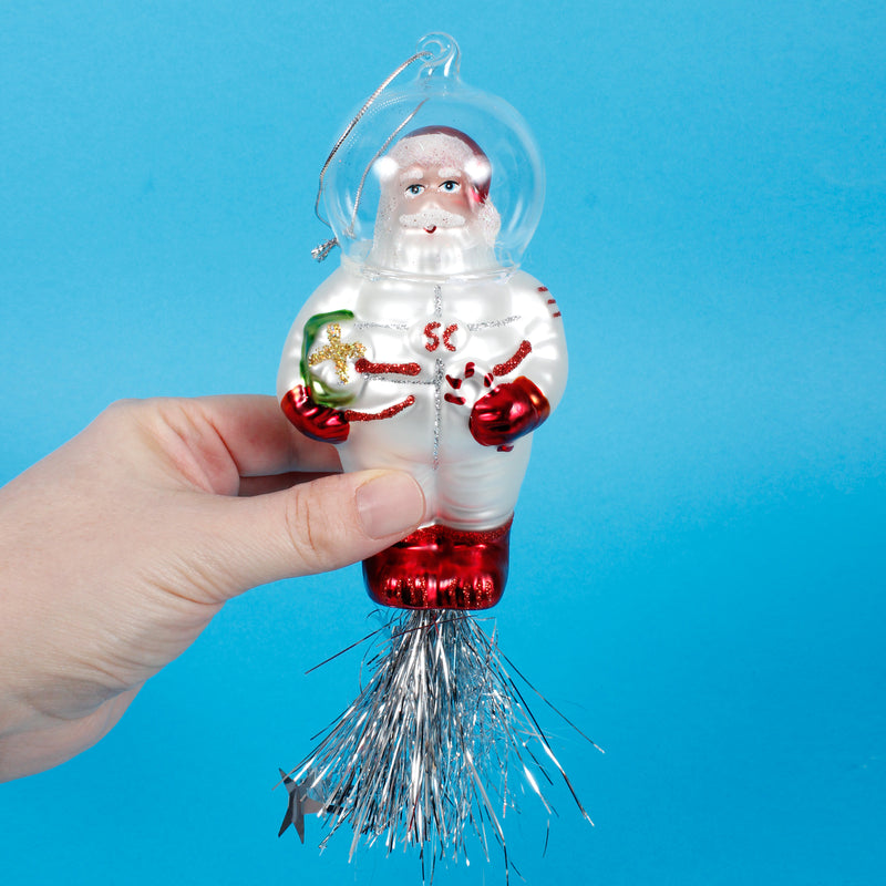 Astronaut Santa Hanging Christmas Bauble