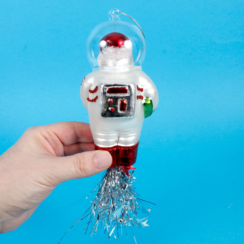 Astronaut Santa Hanging Christmas Bauble