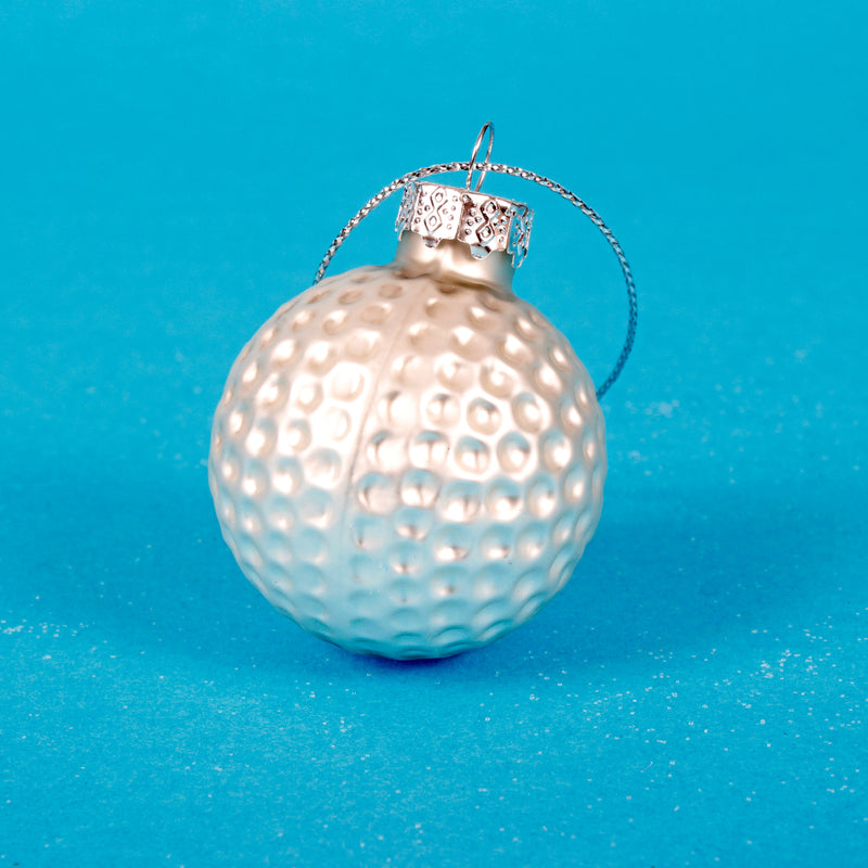 Golf Balls - Set of 3 Hanging Christmas Decorations