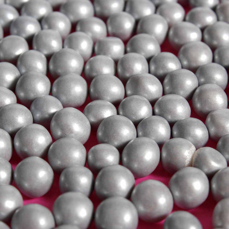 Silver 6mm Edible Pearls (Best Before 30 Jun 2025)