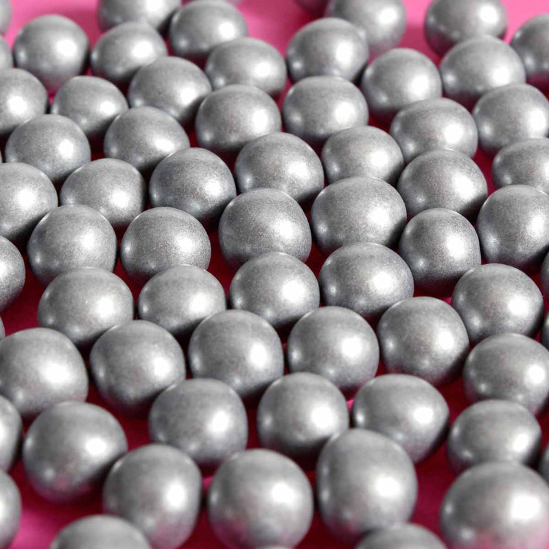 Silver 8mm Edible Pearls  (Best Before 30 Jun 2025)