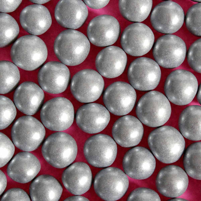 Silver 8mm Edible Pearls  (Best Before 30 Jun 2025)