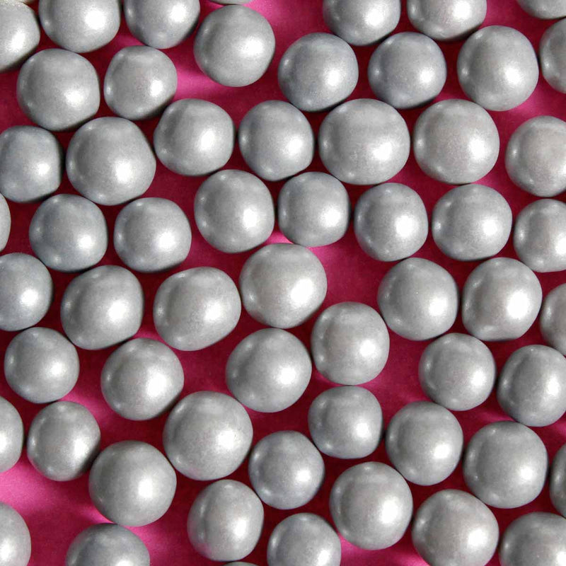 Bulk Bag - Silver 6mm Edible Pearls (Best Before 30 Jun 2025)