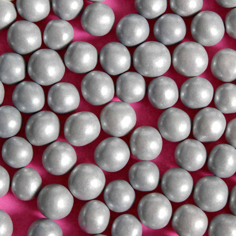 Bulk Bag - Silver 6mm Edible Pearls (Best Before 30 Apr 2023)