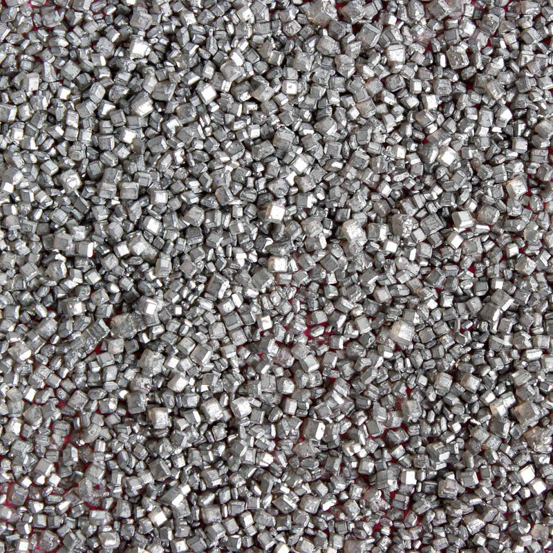 Bulk Bag - Silver Sparkly Sanding Sugar (Best Before 28 Dec 2024)