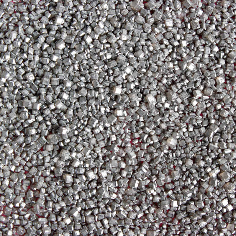 Bulk Bag - Silver Sparkly Sanding Sugar (Best Before 30 Jun 2024)