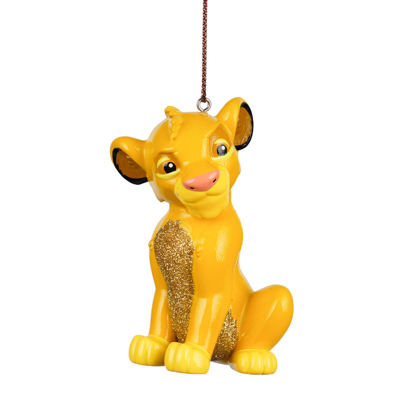 Pre-Order Dispatch in Sept - Simba The Lion King 3D Hanging Christmas Tree Decoration Disney Bauble