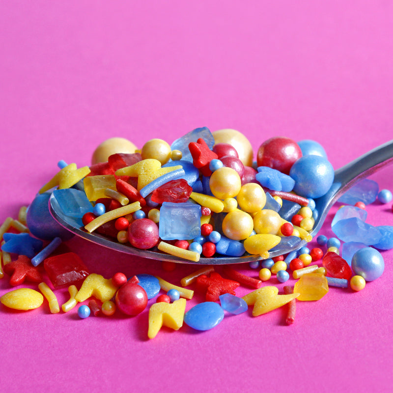 Bulk Bag - KAPOW Super Hero Inspired Cake Sprinkles (Best Before End: 30 Jun 2024)
