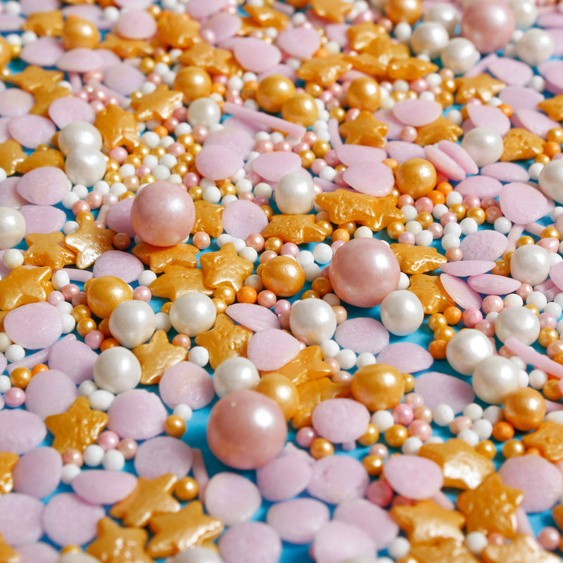 Bulk Bag - Twinkle Pink Cake Sprinkles (Best Before 30 Jun 2024)