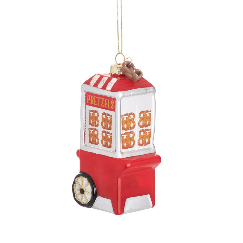Pretzel Stand Hanging Christmas Decoration Bauble