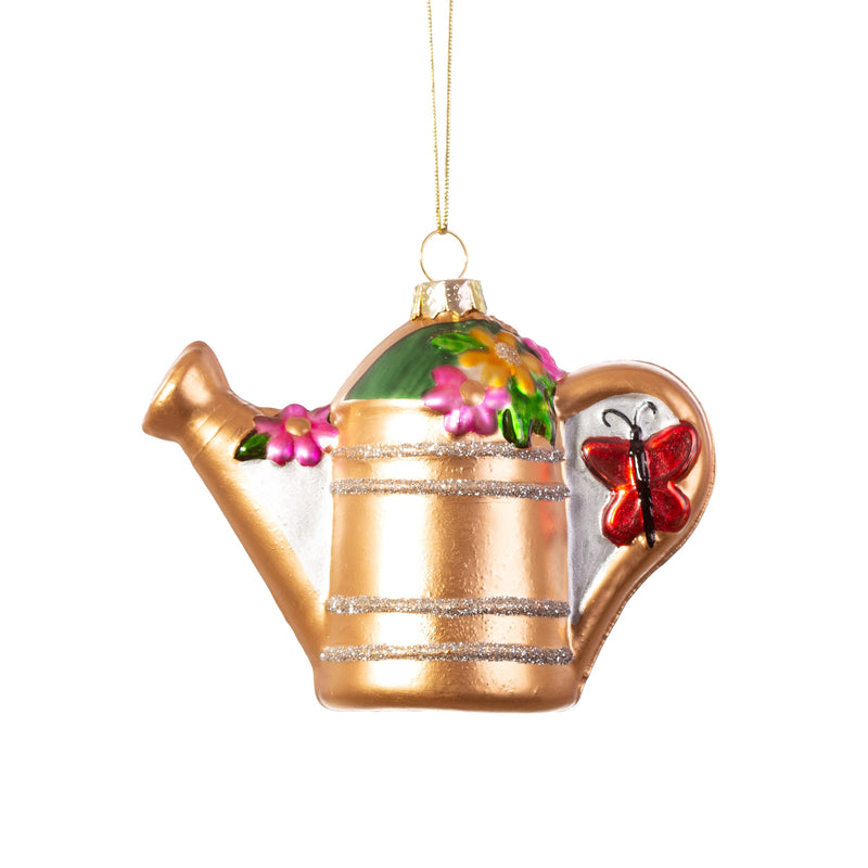 Watering Can Shaped Bauble Hanging Decoration