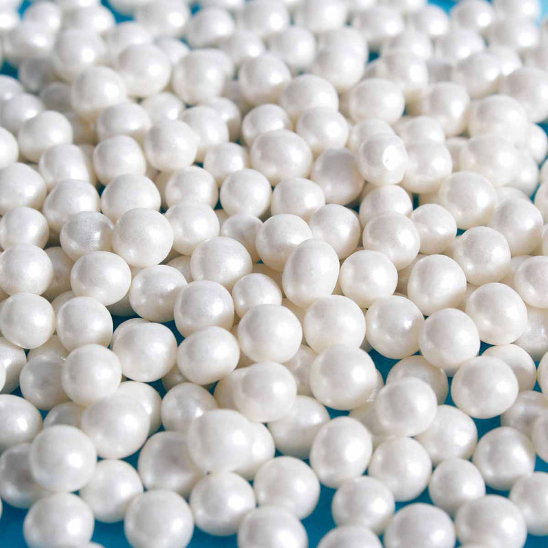 White 4mm Edible Pearls (Best Before 30 Jun 2024)