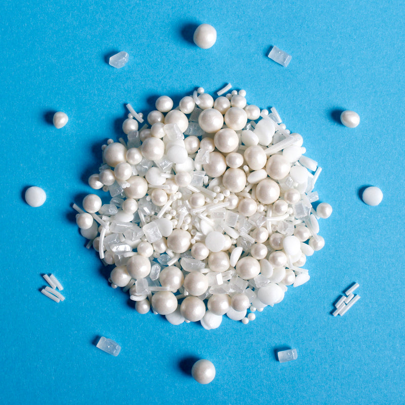 Bulk Bag - White Wedding Sprinkles (Best Before 30 Jun 2024)