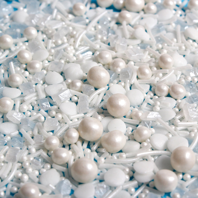 Bulk Bag - White Wedding Sprinkles (Best Before 30 Jun 2024)