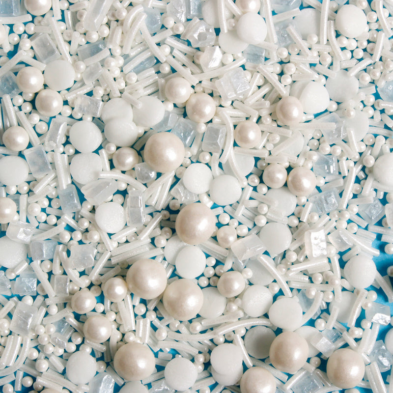 Bulk Bag - White Wedding Sprinkles (Best Before 30 Jun 2024)