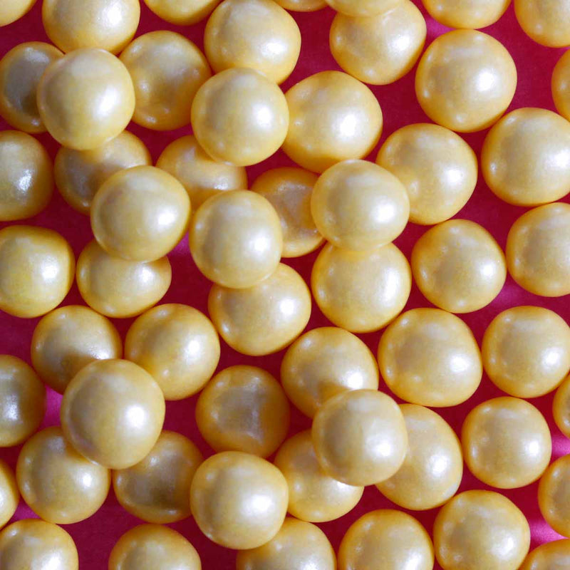 Bulk Bag - Yellow 8mm Pearls (Best Before 30 Jun 2025)