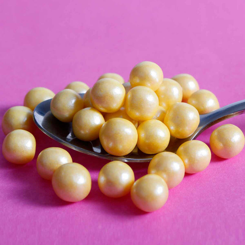 Bulk Bag - Yellow 8mm Pearls (Best Before 30 Jun 2024)
